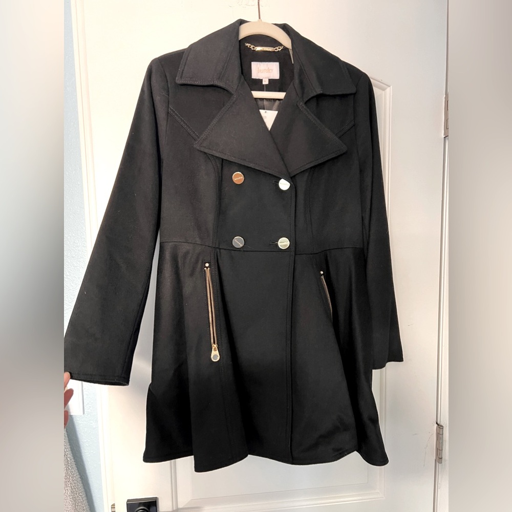 NEW Chinese Laundry double breasted coat.